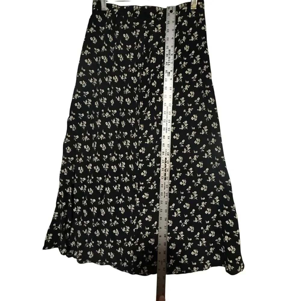 Y2K GAP Floral Print Maxi Skirt SIZE 10 / 28